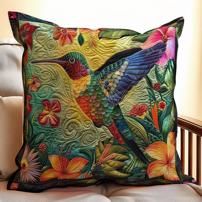 Hummingbird WJ2608035CL Quilt Pillow Case