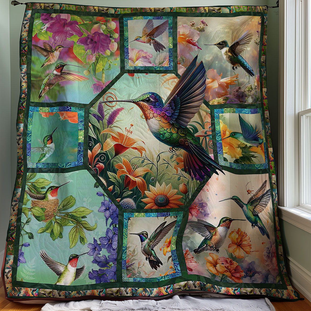 Hummingbird WJ2806009CL Quilt