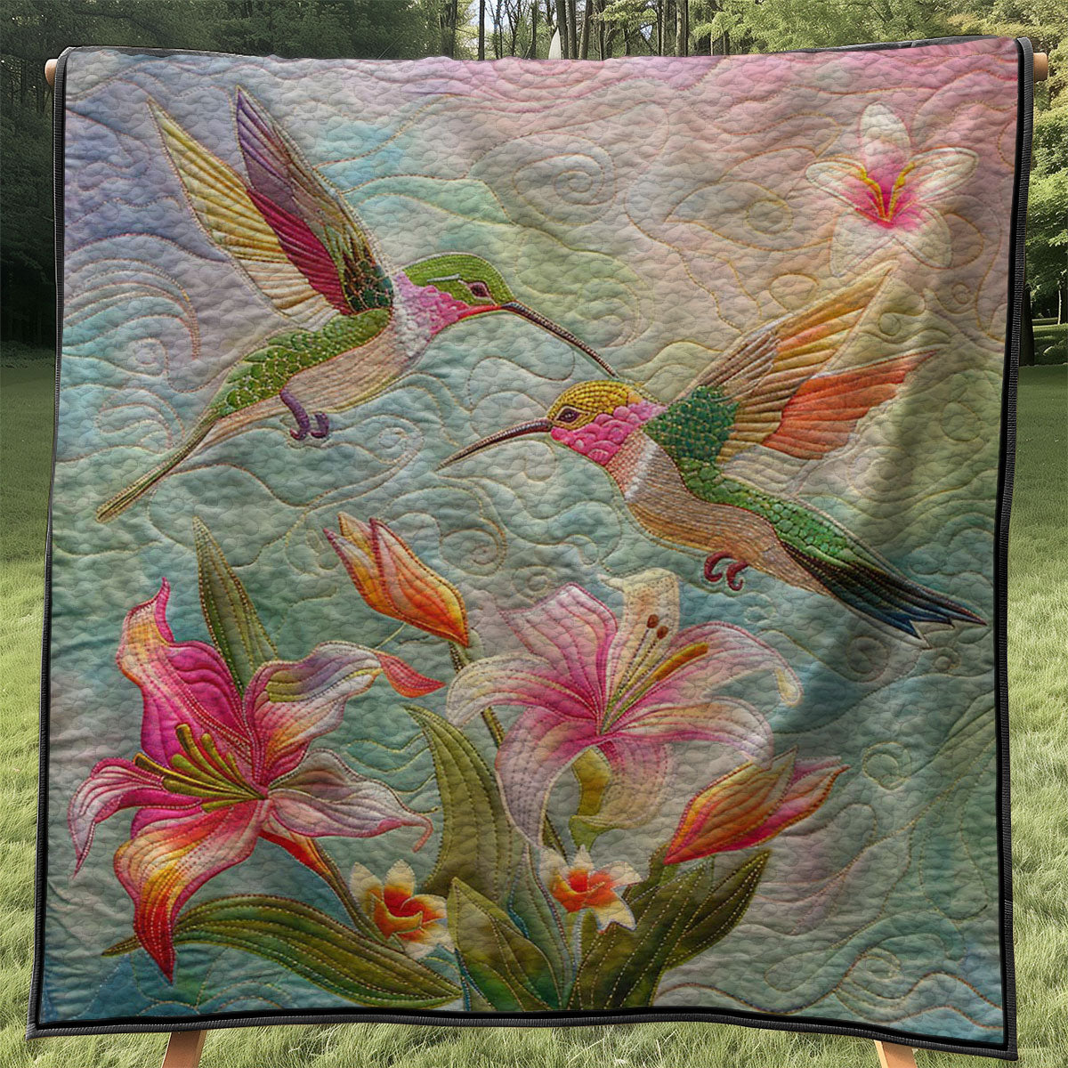 Hummingbird WJ3007032CL Quilt