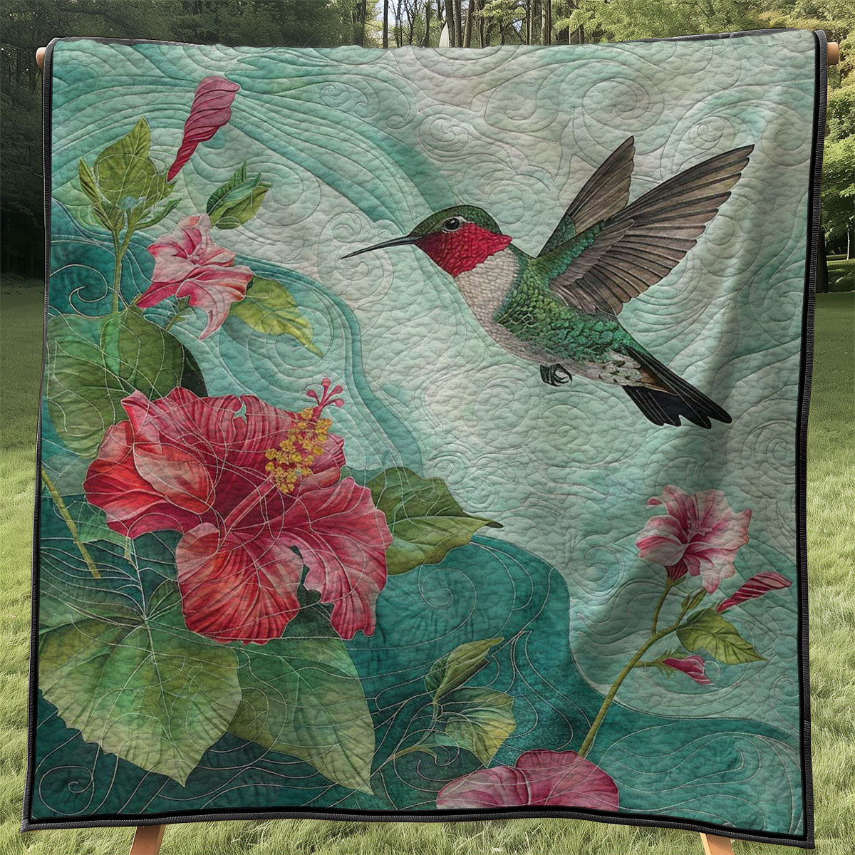 Hummingbird WJ3107022CL Quilt