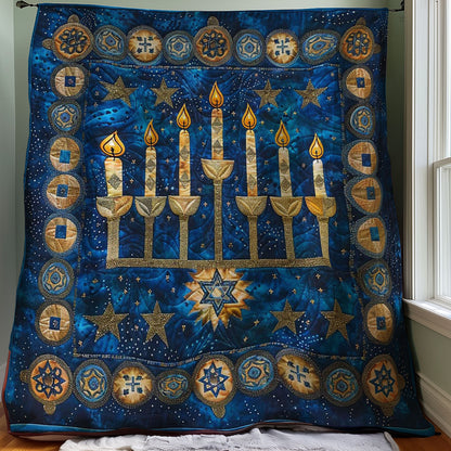 Jewish Hanukkah WJ2007034CL Quilt