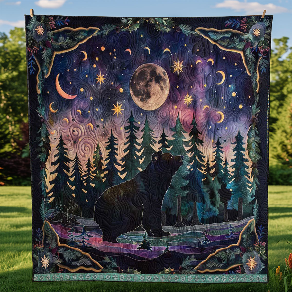 Majestic Bear WJ1609015CL Quilt