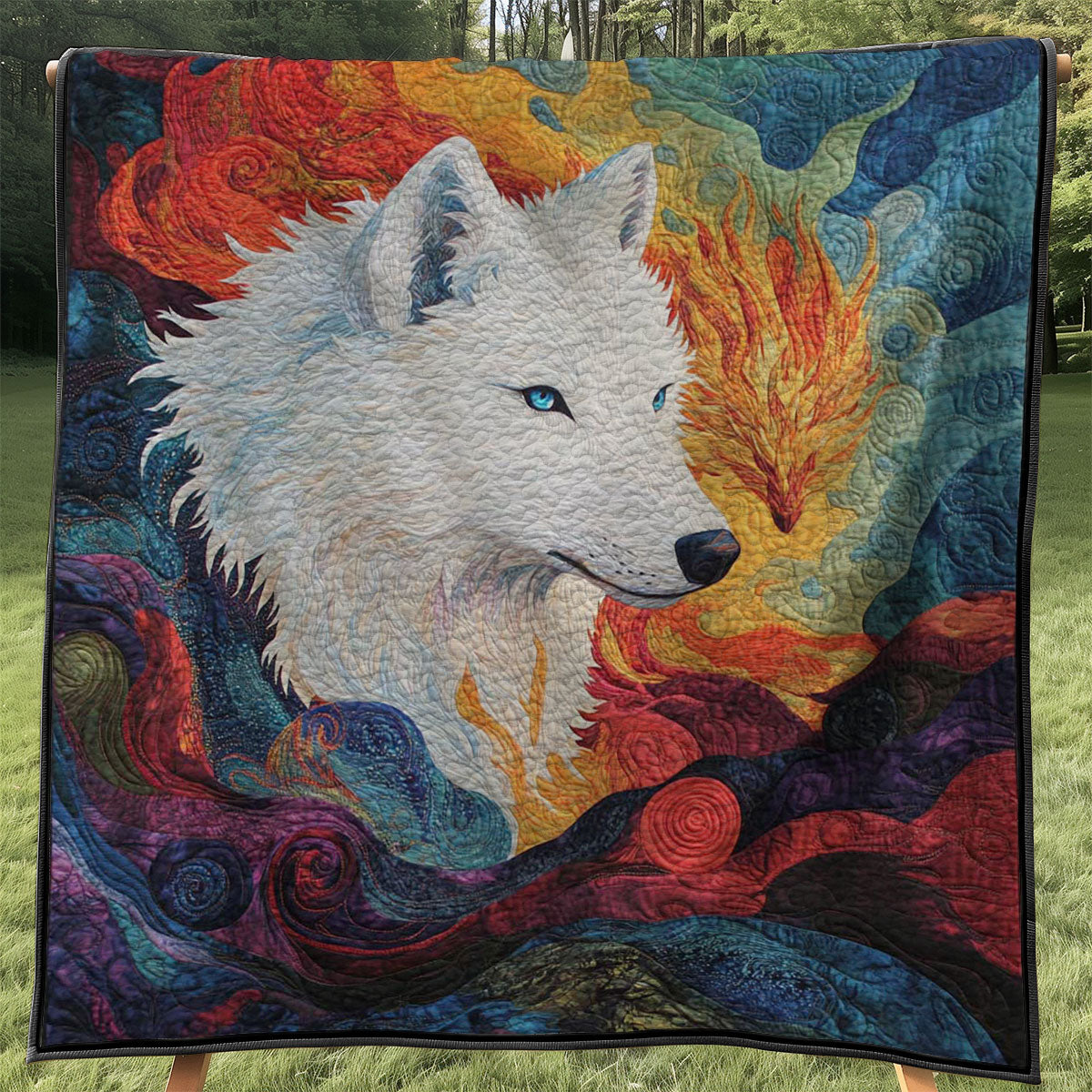 Majestic Wolf WJ0608022CL Quilt