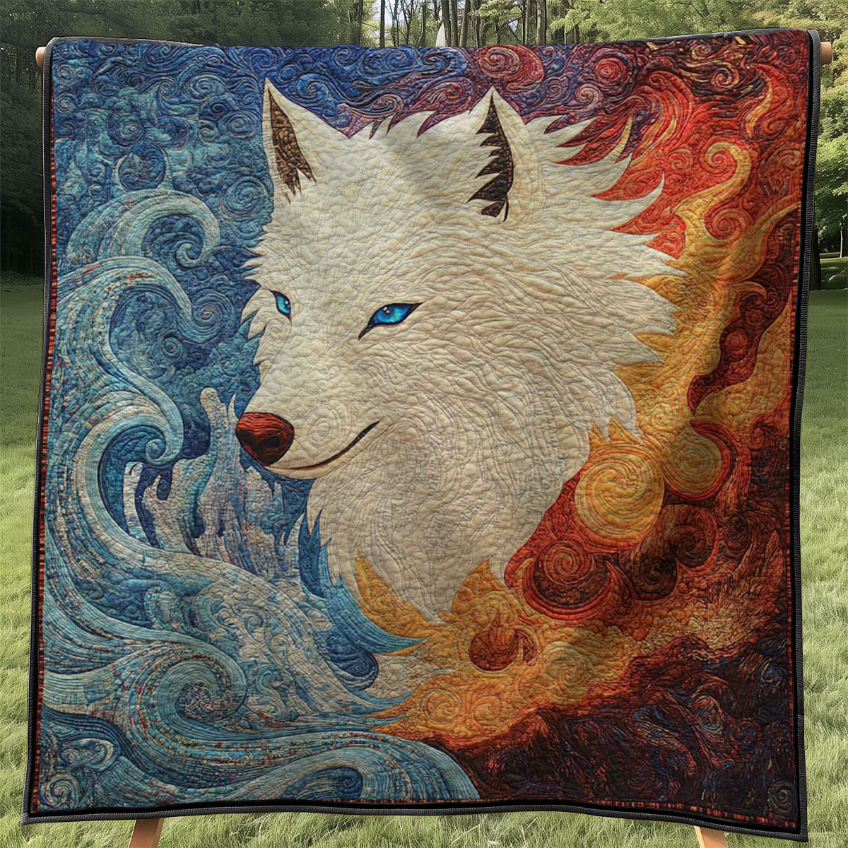 Majestic Wolf WJ0608039CL Quilt