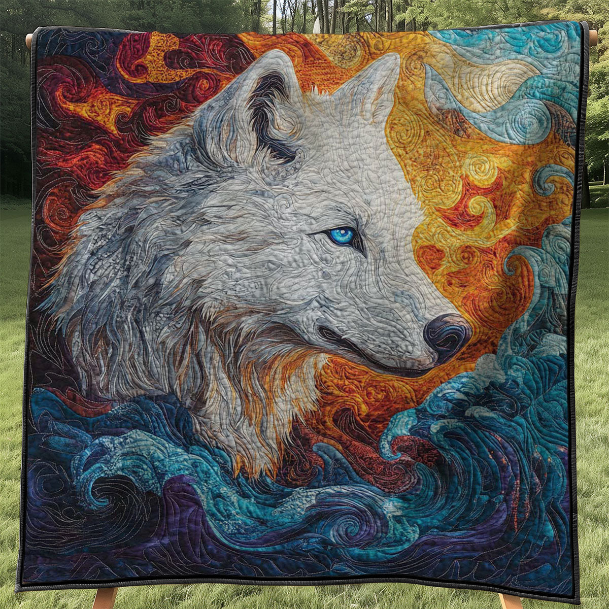 Majestic Wolf WJ0708024CL Quilt