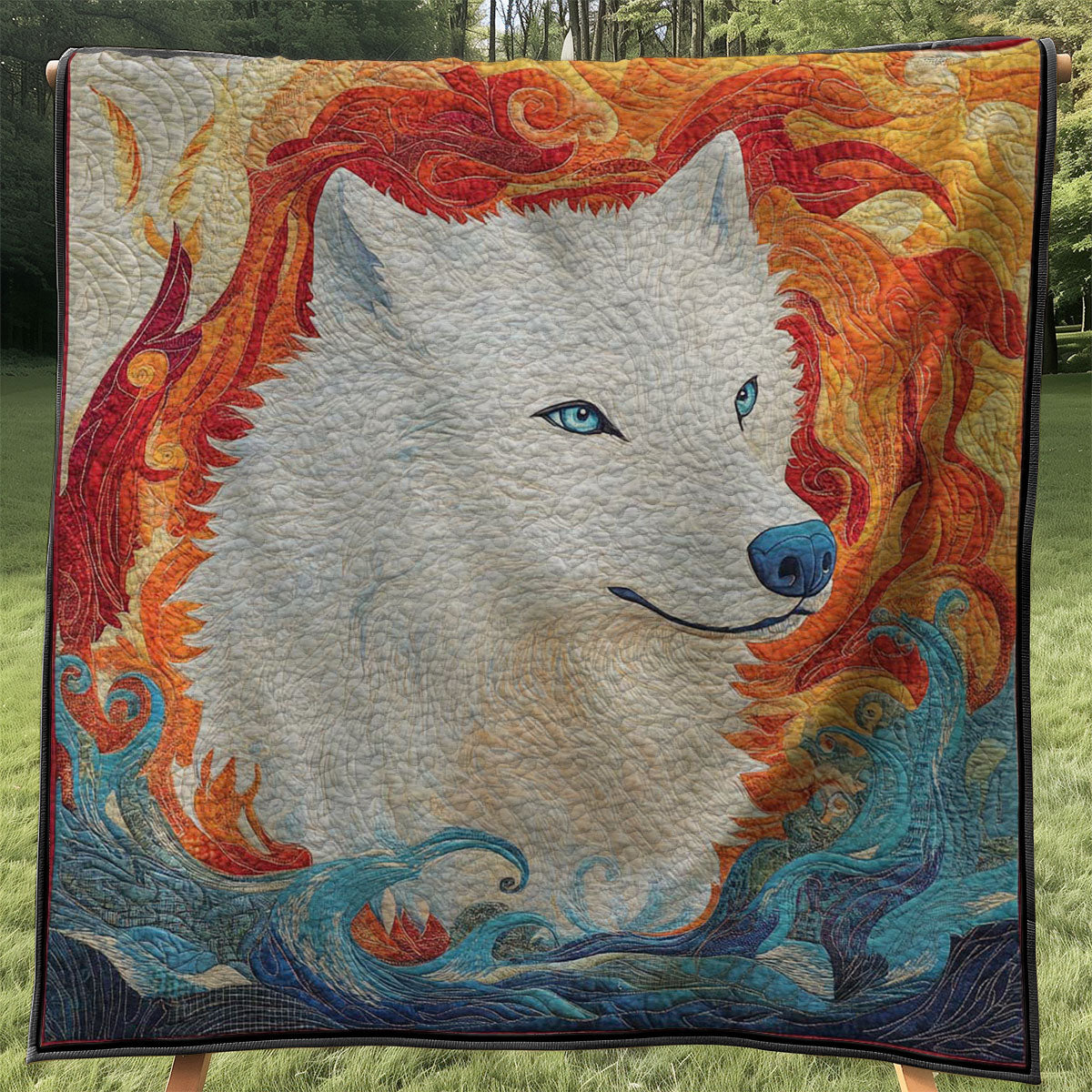 Majestic Wolf WJ0708026CL Quilt