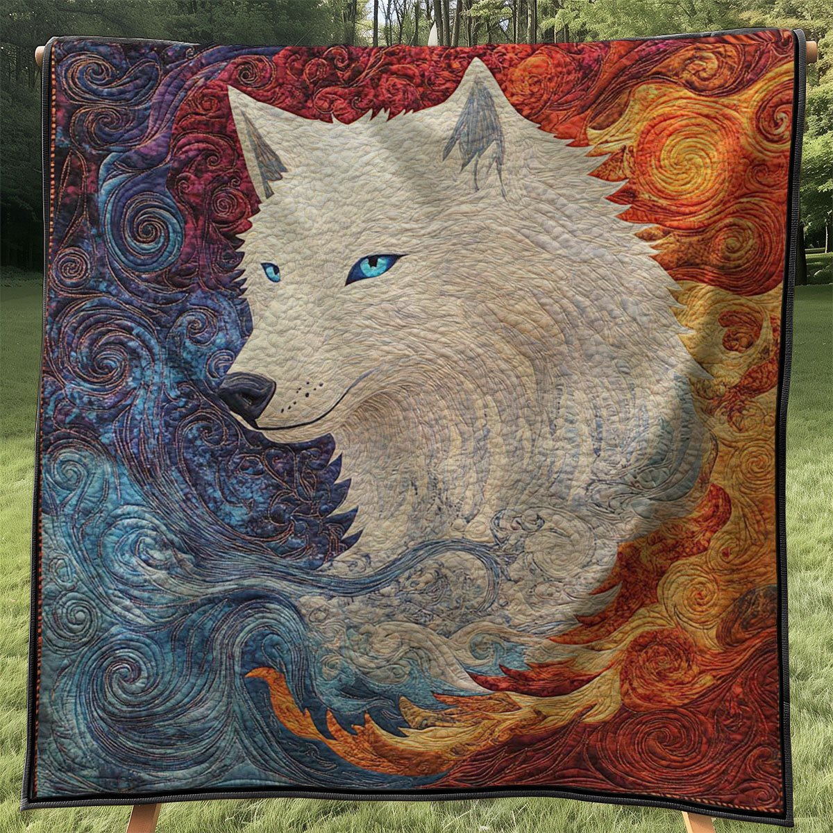 Majestic Wolf WJ0708027CL Quilt