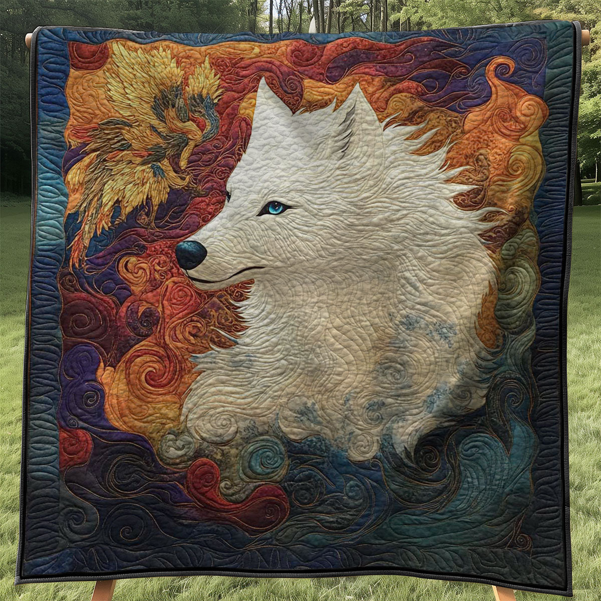 Majestic Wolf WJ0708028CL Quilt