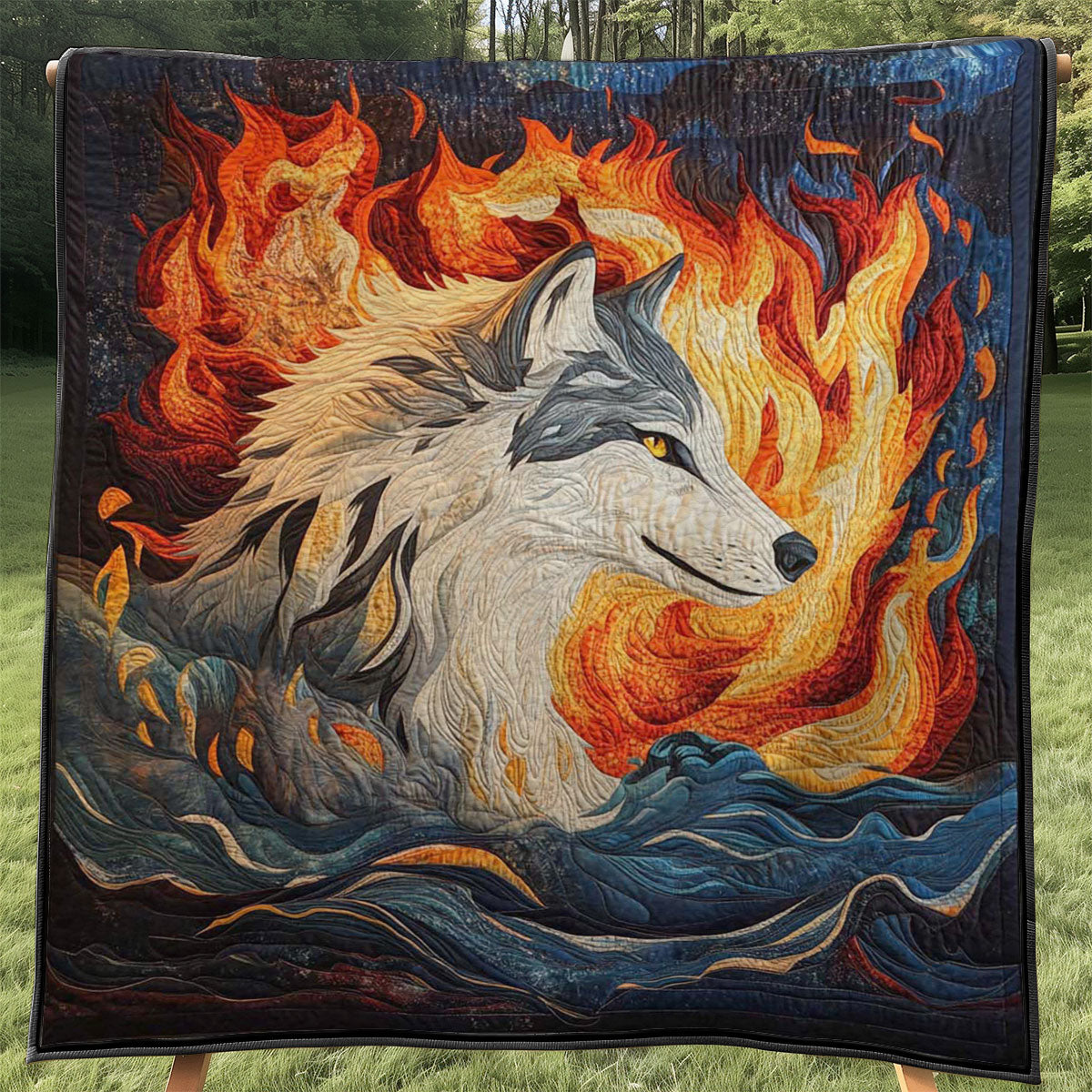 Majestic Wolf WJ0908012CL Quilt