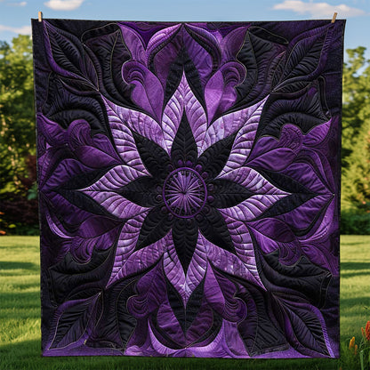 Mystic Purple Bloom WJ0909021CL Quilt