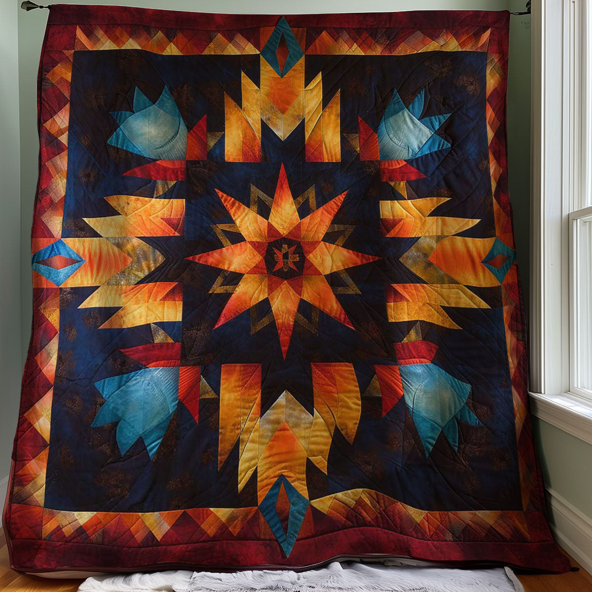 Native American Inspired Star WJ0607020CL Quilt