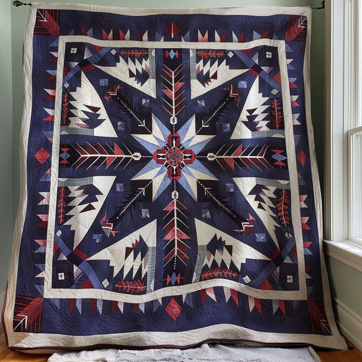 Native American Inspired Star WJ1207016CL Quilt