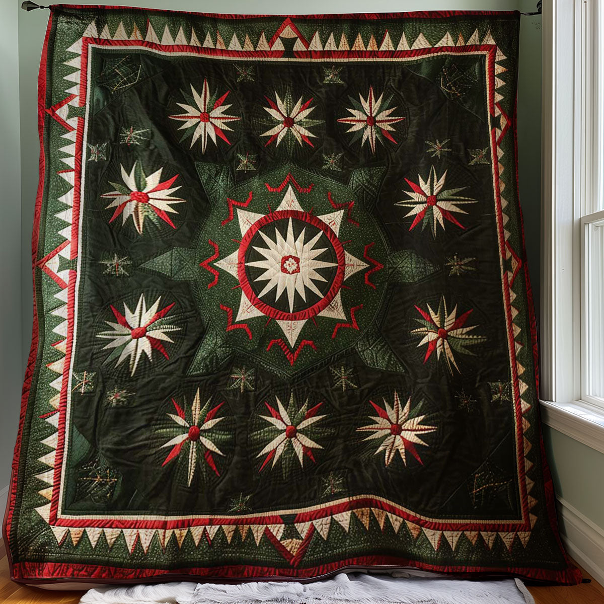 Native American Inspired Star WJ2906013CL Quilt