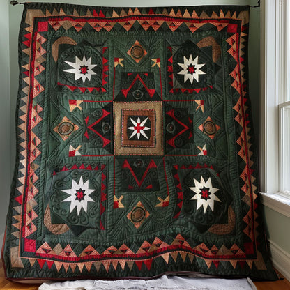 Native American Inspired Star WJ2906016CL Quilt