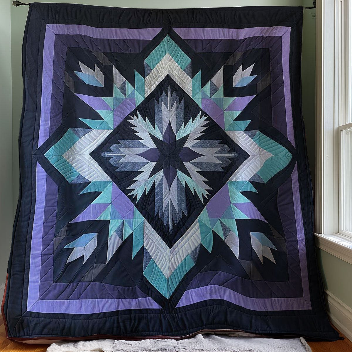 Native American Star WJ0207009CL Quilt