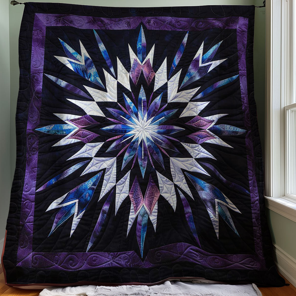 Native American Star WJ0307007CL Quilt