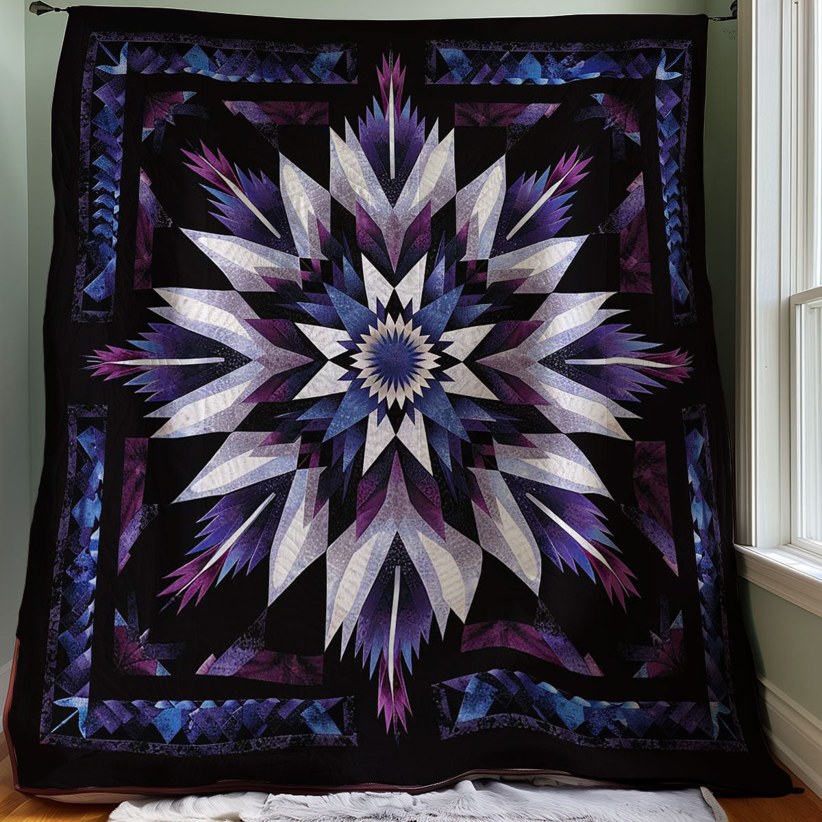 Native American Star WJ0307012CL Quilt