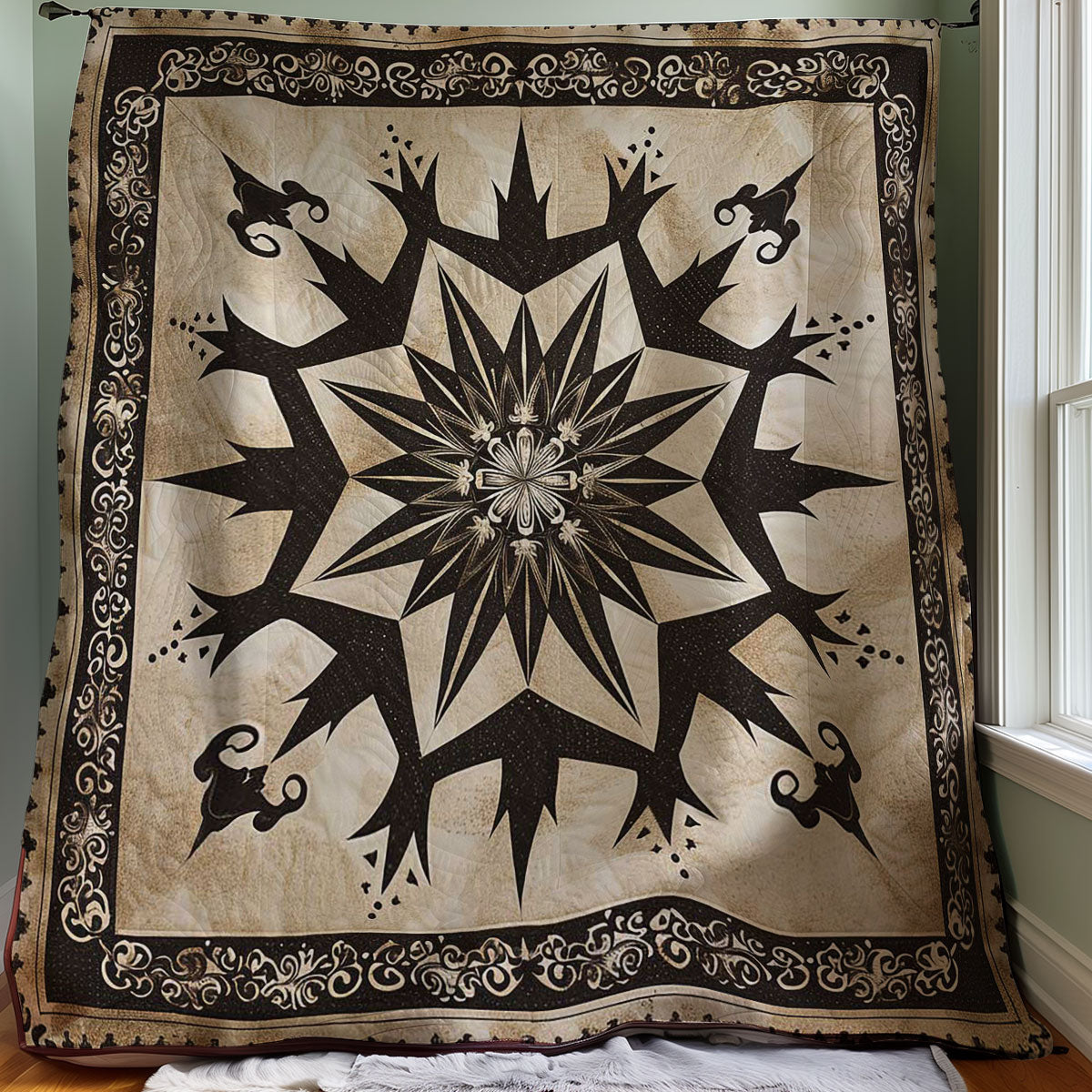 Native American Star WJ0307013CL Quilt