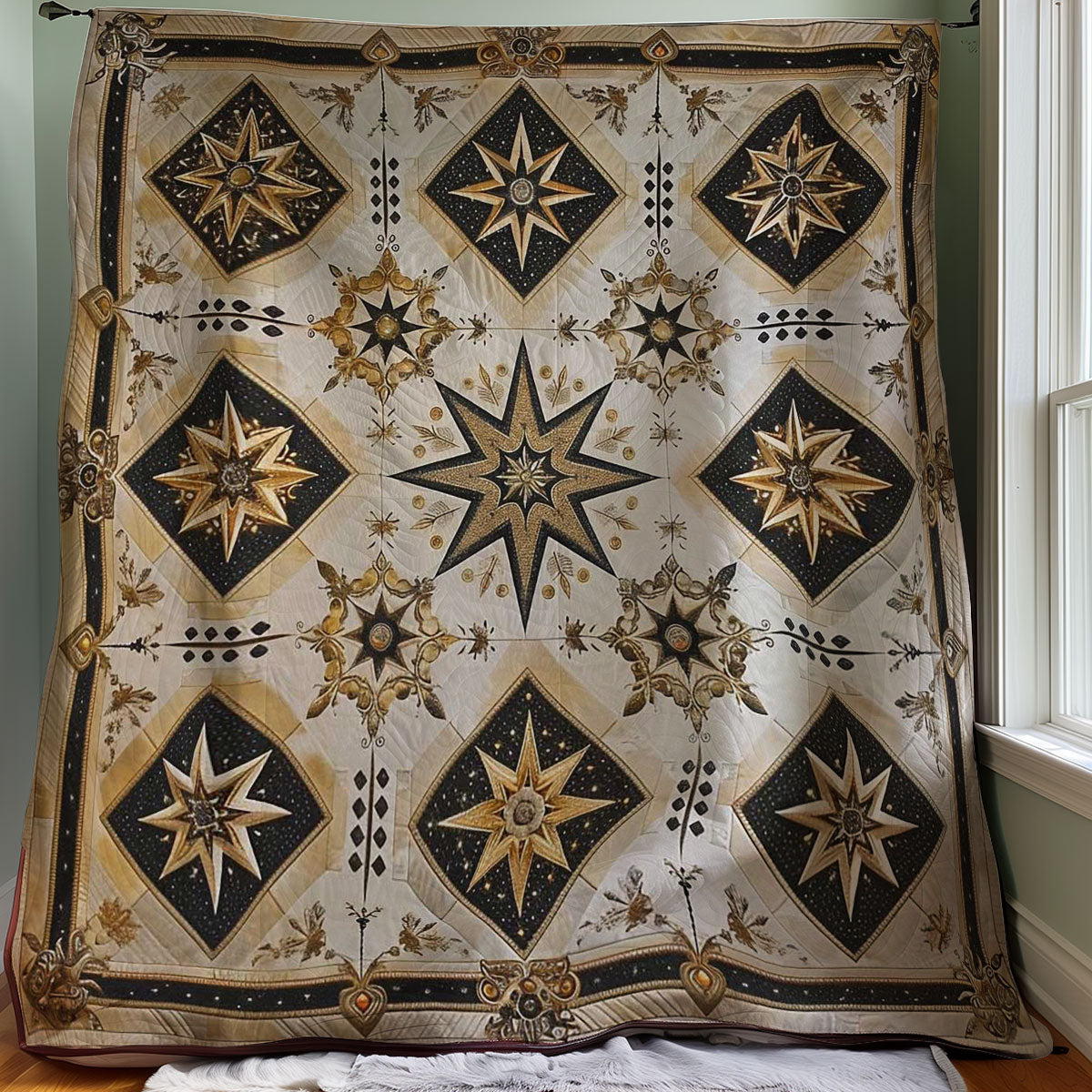 Native American Star WJ0307014CL Quilt