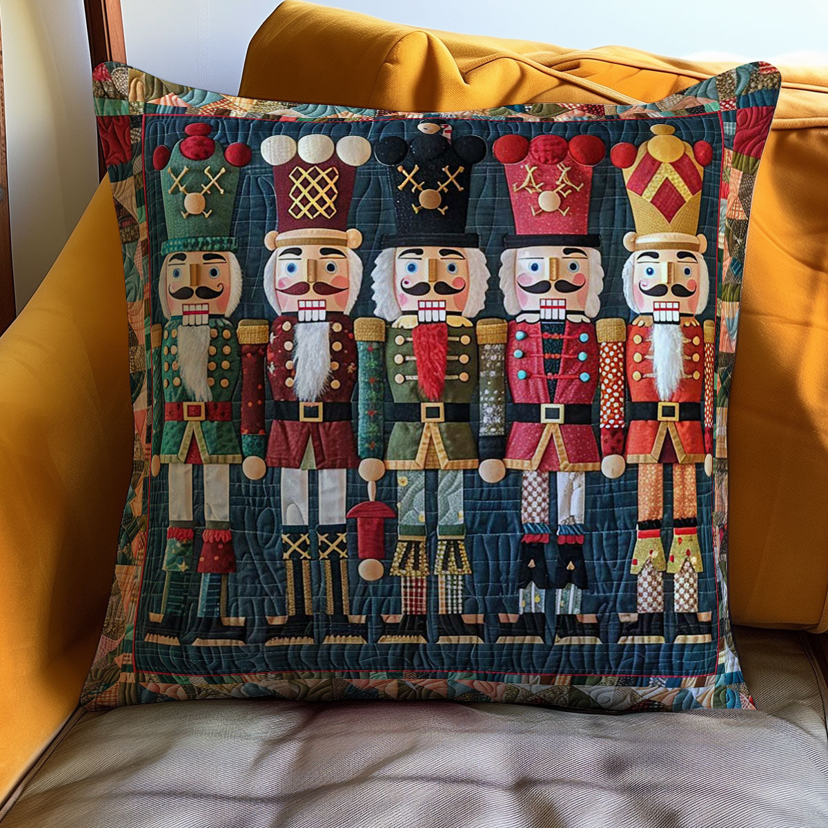 Nutcracker WJ1409044CL Quilt Pillow Case