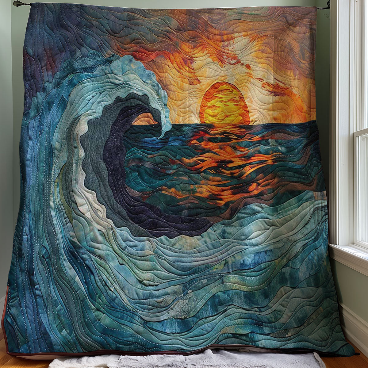 Ocean Wave WJ2507025CL Quilt