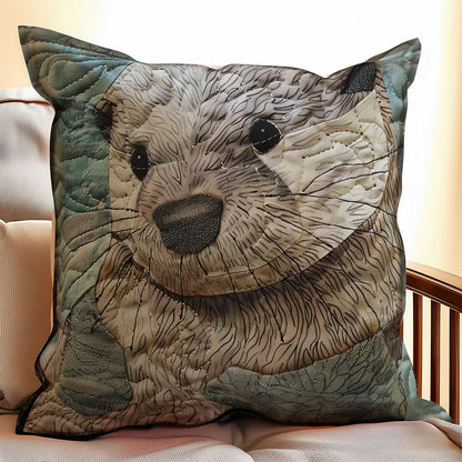 Otter WJ1907047CL Quilt Pillow Case