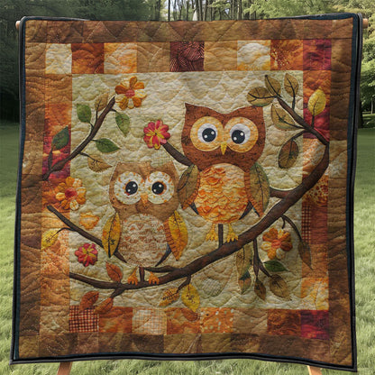 Owl Couple WJ0108009CL Quilt