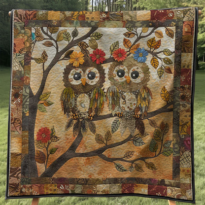 Owl Couple WJ3007037CL Quilt