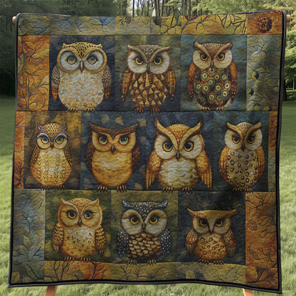 Owl WJ0208021CL Quilt