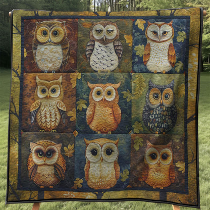 Owl WJ0208023CL Quilt