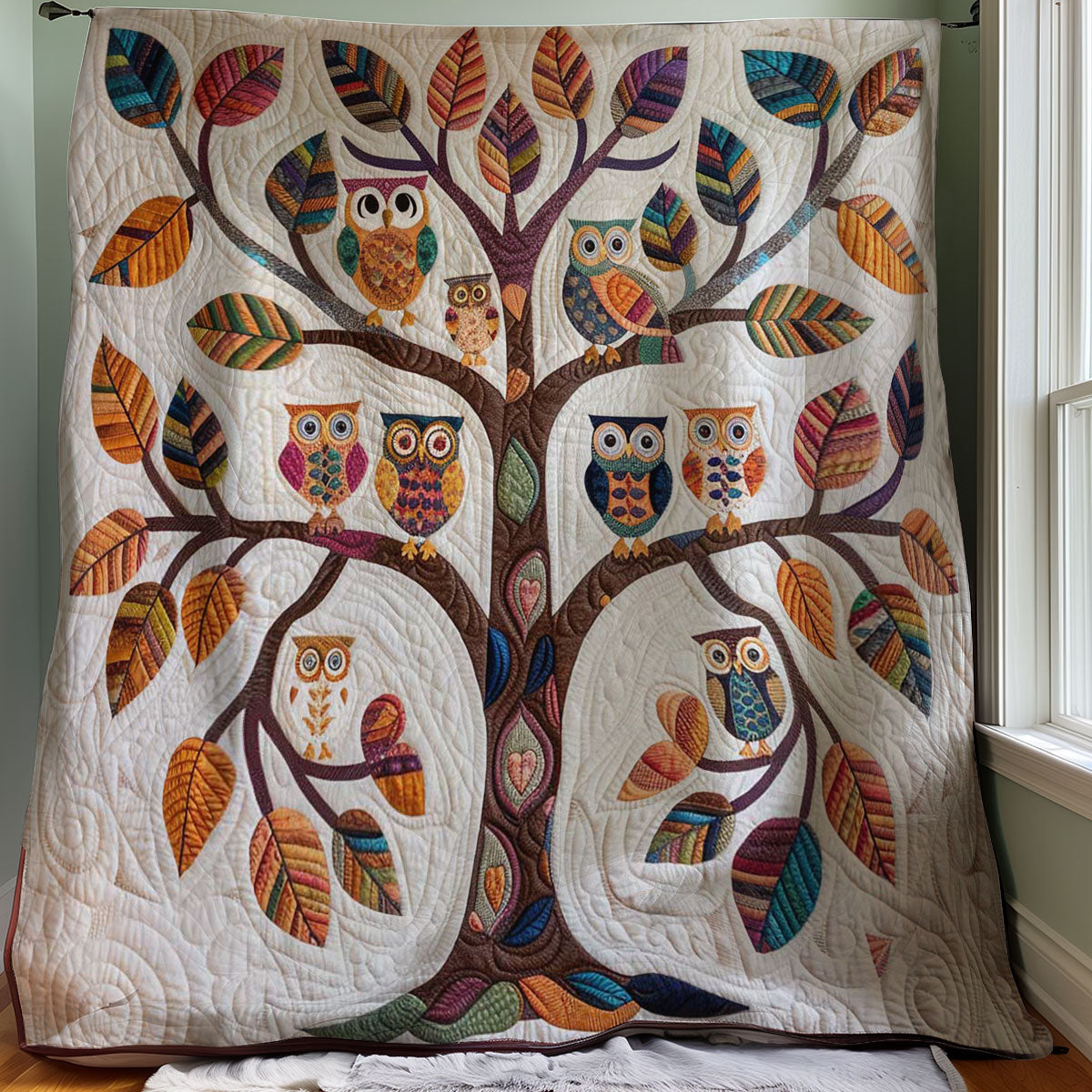 Owl WJ2607020CL Quilt