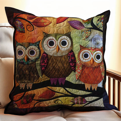 Owl WJ2907047CL Quilt Pillow Case