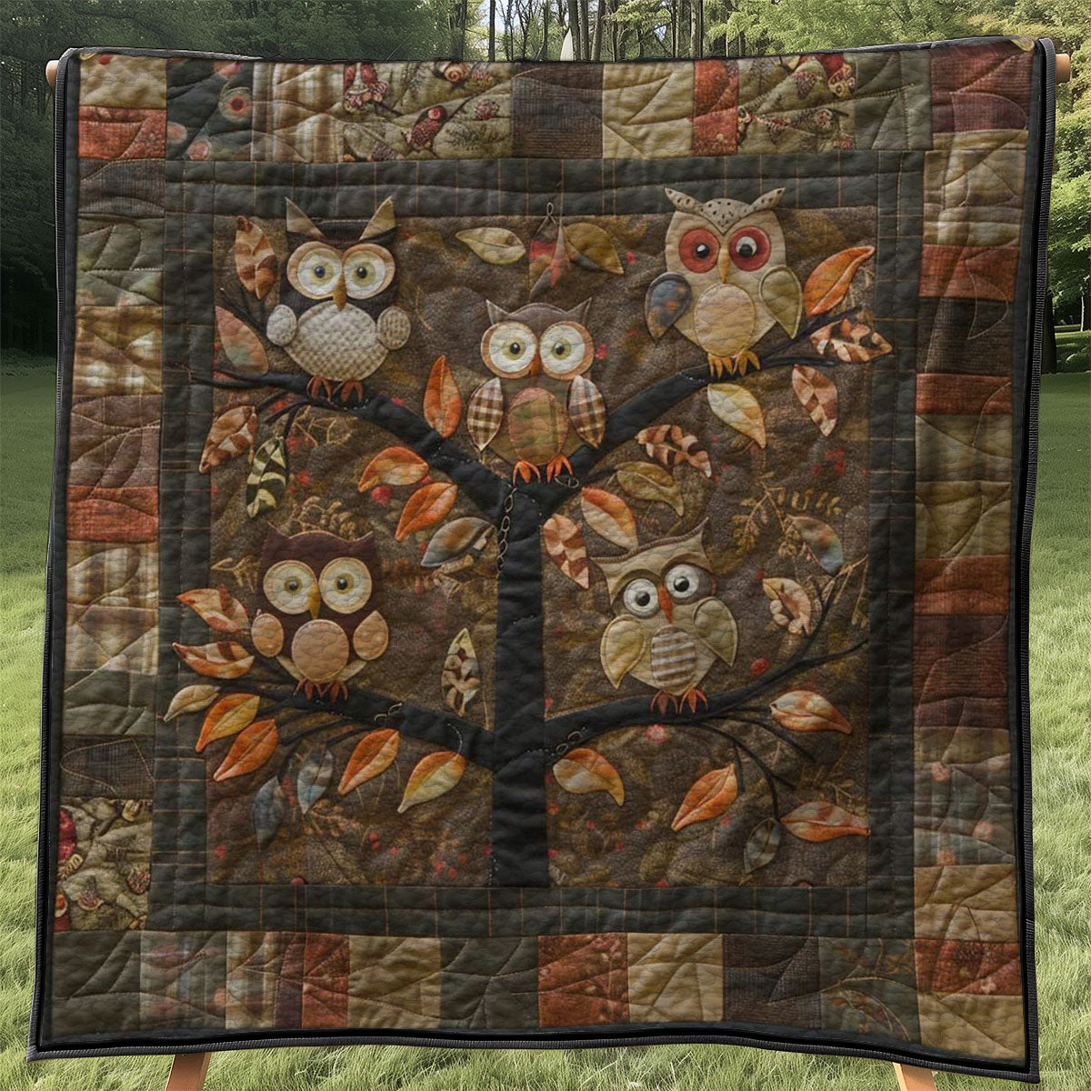 Owls WJ0108012CL Quilt