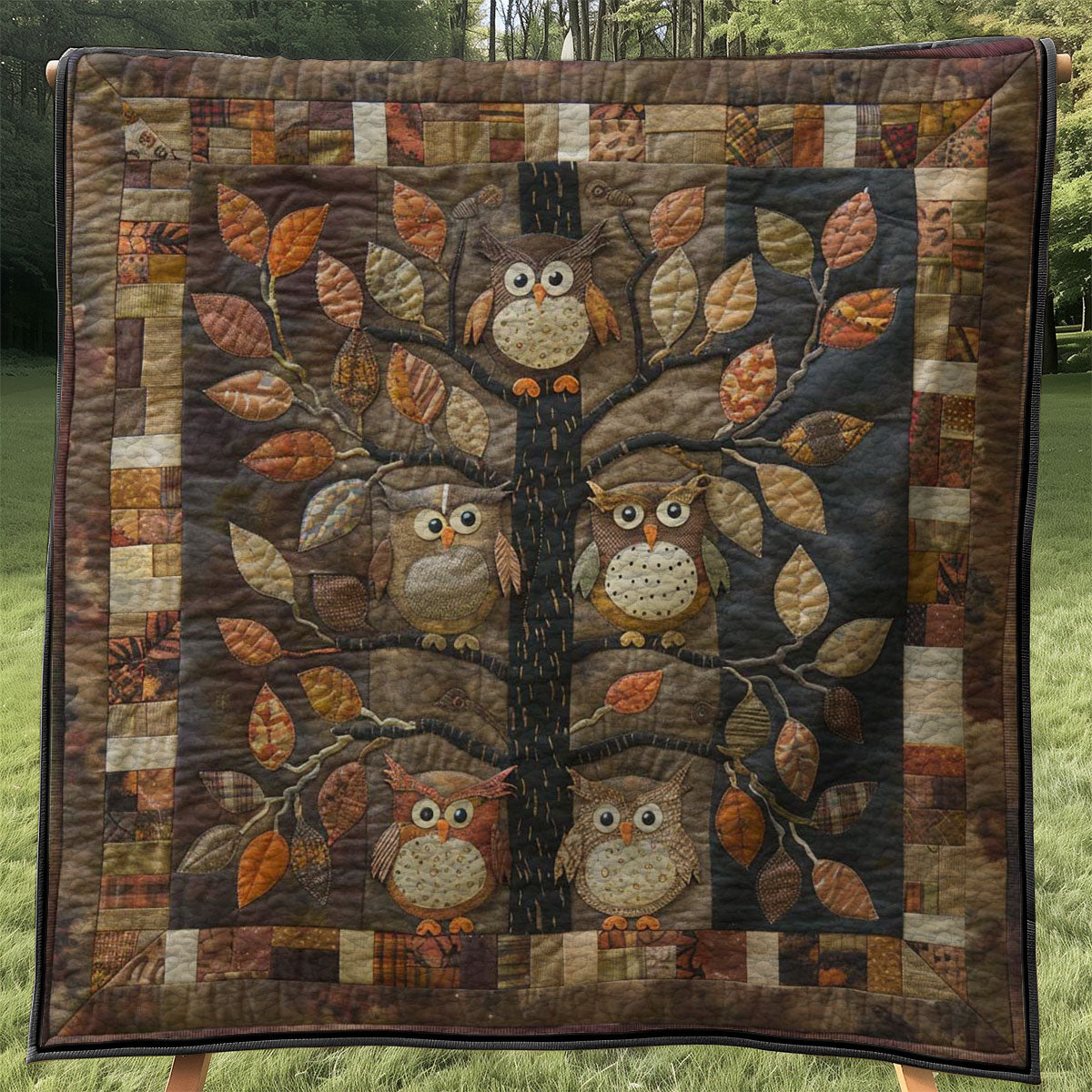 Owls WJ0108014CL Quilt