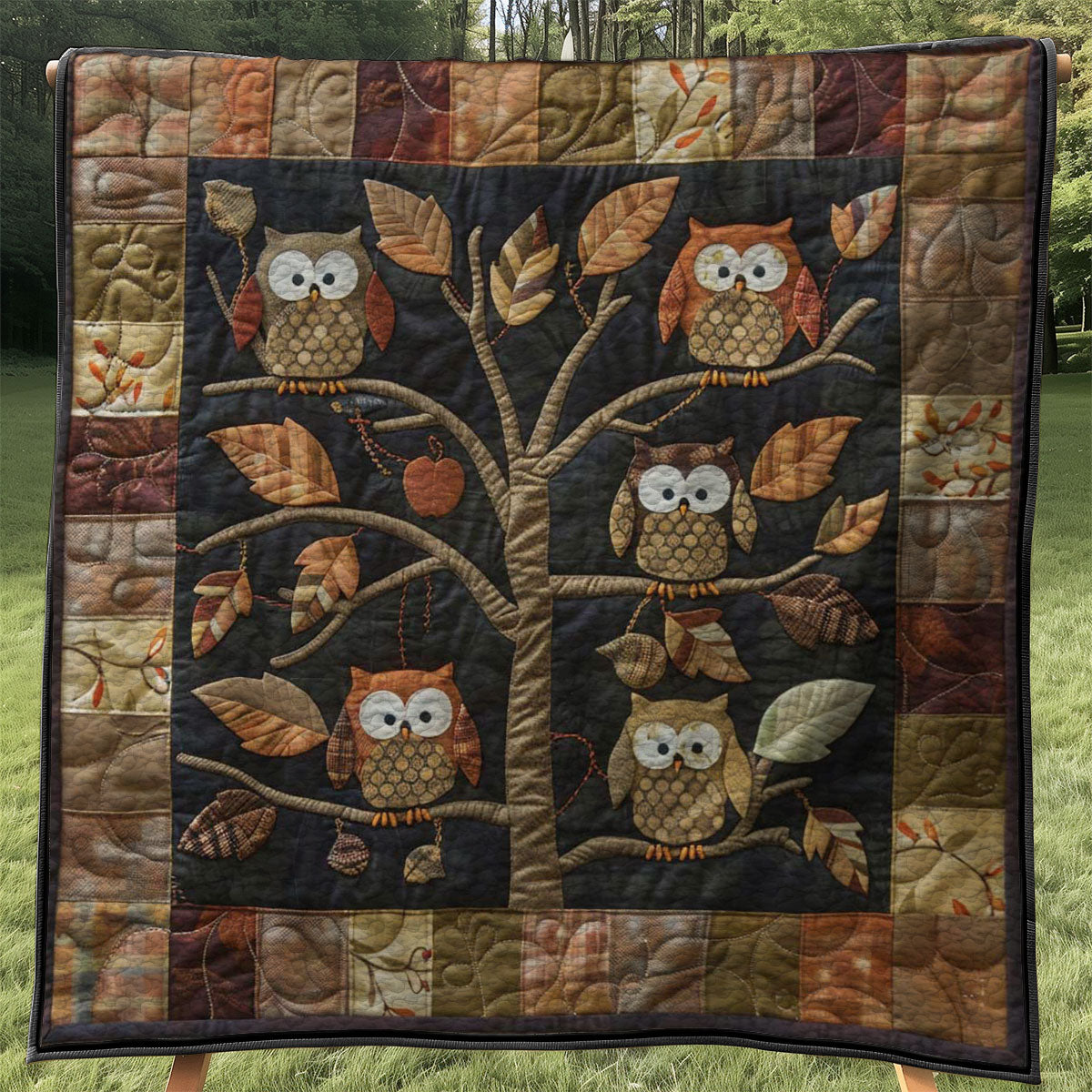 Owls WJ0108015CL Quilt