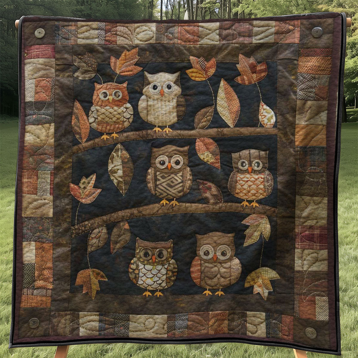 Owls WJ0108016CL Quilt