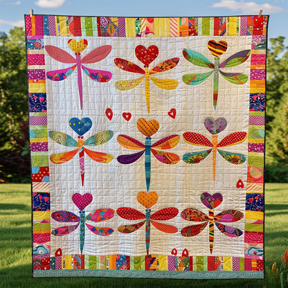 Patchwork Dragonflies WJ1609019CL Quilt