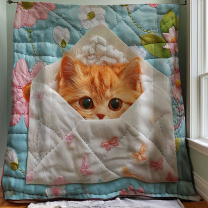 Peeking Cat WJ2307032CL Quilt