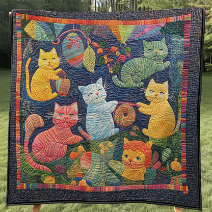 Playful Cats WJ0808028CL Quilt