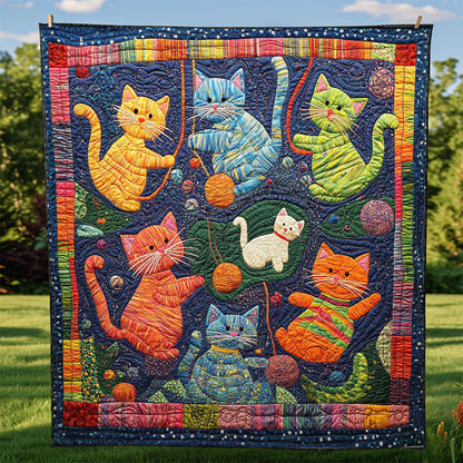 Playful Cats WJ2308019CL Quilt