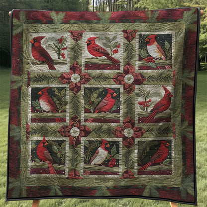 Red Cardinal WJ3107031CL Quilt