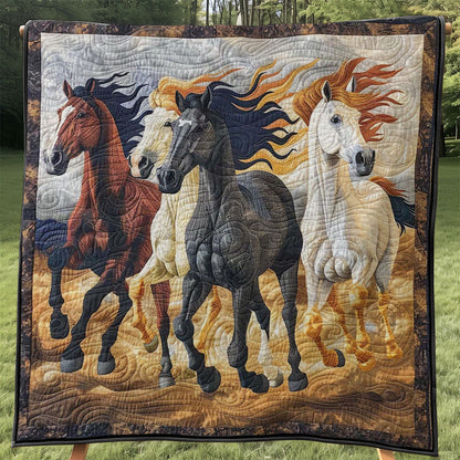 Running Horse WJ0908022CL Quilt