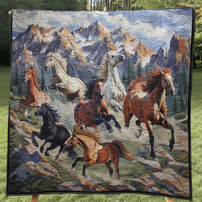 Running Horse WJ0908023CL Quilt