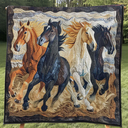 Running Horse WJ0908027CL Quilt