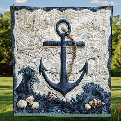 Sail Away Anchor WJ1609025CL Quilt