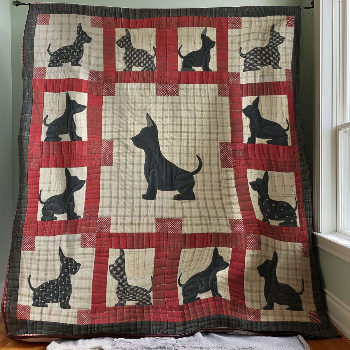 Scottish Terrier WJ2607031CL Quilt