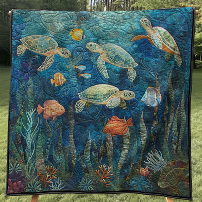 Sea Turtle WJ0208031CL Quilt