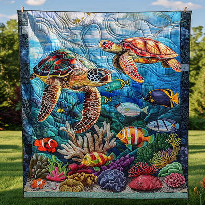 Sea Turtle WJ1609027CL Quilt