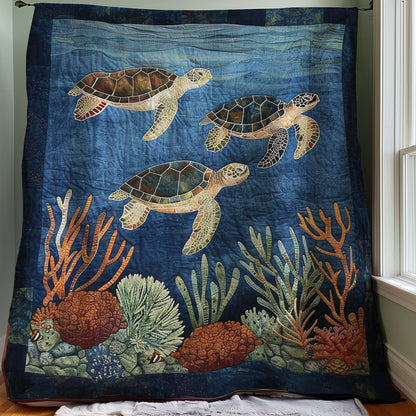 Sea Turtle WJ1807018CL Quilt