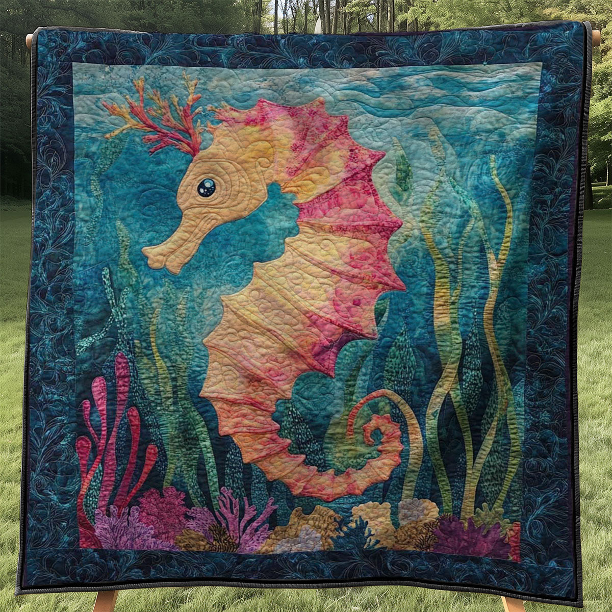 Seahorse WJ0708030CL Quilt